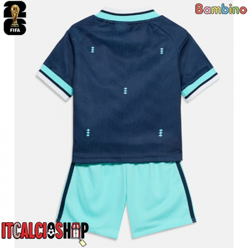 Germania Seconda Maglia Bambino Mondiali 2026 Manica Corta (+ Pantaloni corti)